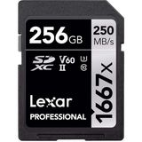 Professıonal 256 GB 1667X Sdxc Hafıza Kartı (250MB/S-90MB/S)