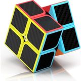 Professıonal 2x2 Qy Speed Cube 2x2 Corbon Fiber Cube Vıp 2x2 Zeka Küpü 2x2 Hız Küpü 2x2 Rubiks Cube