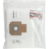 Professional Accessories 5 x Keçe Filtre Torbası (Gas 35 L Afc/l Sfc+/m Afc Için Yedek Torba, Kuru Süpürme ve Elektrikli Süpürge Aksesuarı)