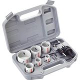 Professional Accessories 9 Parçalı Delik Testeresi Seti Hss Bimetal Elektrikçi (Metal, Ahşap, Ç