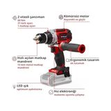 Professional Akülü Vidalama Tp-Cd 18/60 Li Bl - Solo Power X- (Li-Ion, 18 V, Kömürsüz Motor, 13 mm Metal Mandren, 2 Vitesli Şanzıman, Akü ve Şarj Cihazı Dahil Değildir) - 4514210 - standart
