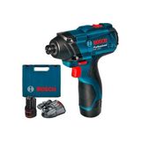 Professional Gdr 120-LI Akülü Darbeli Somun Sıkma (12 Volt, 2 x 2,0 Ah Akü, Şarj Cihazı, Plastik Çanta, 100 Nm Maks. Tork, 1/4" Altıgen Uç Girişi) - standart