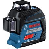 Professional Gll 3-80 Çizgi Lazer (30M Çalışma Alanı [alıcı ile 120M], 4 x Aa Pil, Ip 54 Toza Karşı Koruma Sistemi, Kırmızı Lazer, Taşıma Çantası)