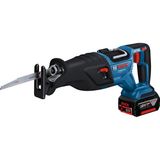 Professional Gsa 185-LI Akülü Panter Testere (18 Volt, 1 x 5,0 Ah Akü, Şarj Cihazı, Ahşapta Kesme Derinliği: 230 Mm, 2.900 Strok/dk, Karton Kutuda)