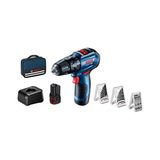 Professional Gsb 12V-30 Akülü Darbeli Delme Vidalama Makinesi + 39 Parça Vidalama Seti (12 Volt, 2 x 2,0 Ah Akü, Şarj Cihazı, Toolbag Çanta) - standart