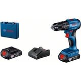 Professional Gsb 185-LI Akülü Darbeli Delme Vidalama Makinesi (18 Volt, 2 x 2,0 Ah Akü, Şarj Cih