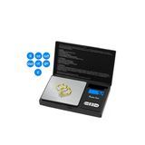 Professional Hassas Terazi 500 gram Kapasiteli 0.1 Hassasiyetli Dijital Kapaklı Tartı (2818)