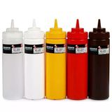 Professional Ketçap&Mayonez Şişe Geniş Kapaklı – Kırmızı 700 Ml Bo2118