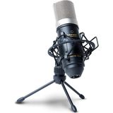 Professional MPM-1000 - Podcast, Akış, Şarkı Söyleme, Tele-Çalışma ve Oyun Için Masa Standı ve Kablolu Xlr Kondenser Stüdyo Mikrofonu