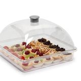 Professional Pc Kare Pasta Kek Kabı Küçük Bo359