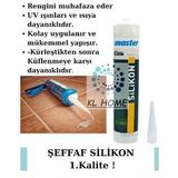 Profesyonel 1. Kalite Silikon- Şeffaf Renk 310 ml