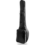 Profesyonel 10 mm Pedli Soft Case Uzun Sap Bağlama Saz Kılıfı Siyah