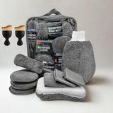 Profesyonel 11 Parça Mikrofiber Araç Oto Yıkama Seti Araç Fırçası Araç Mikrofiber Bez Seti - Standart