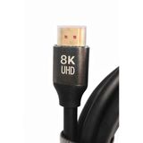 Profesyonel 8K Hdmı Kablo – 2.1 Versiyon, 48Gbps Hız, Hdr10+ Ve Dolby Atmos Destekli Ultra Net Görüntü 3 Metre (Yk-3569)