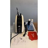 Profesyonel Airbrush Kompresör Geçici Dövme Seti Boya ve Desen Hediyeli
