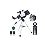 Profesyonel Astronomik Teleskop 150 Kat Yakınlaştırma Uzay-ay-doğa Gözlem Teleskobu Tripod Dahil