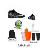 Profesyonel Çocuk Futbol Seti – Krampon, Top, Tekmelik, Çorap Ve Antrenman Çantası
