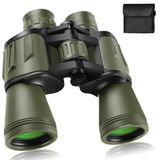 Profesyonel El Dürbünü, Full HD Görüntü Kalitesi, 20x Yüksek Zoom, 50 mm Objektif Lens, 1000 M/56M Görüş, Su Geçirmez Kauçuk Tasarım, Taşıma Çantalı, Kamp Doğa ve Güvenlik İçin 100x100 El Dürbünü