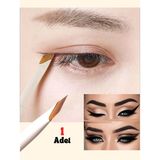 Profesyonel Eyeliner Makyaj Fırçası Ultra-İnce Düz Eyeliner Çekme Aparatı Göz Kalemi Fırçası