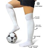 Profesyonel Futbol Çorabı Tozluk Halı saha Çorabı Konç - 40 - 45 - Beyaz