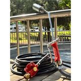 Profesyonel Izolasyon Pürmüz Şaloma Seti – 51 Mm, 4 Bar, 10 Metre Hortumlu, Basınç Düşürücülü, Lpg/propan