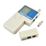 Profesyonel Kablo Tester Rj11 Rj45 Usb Bnc Kablo Test Etme Cihazı