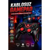 Profesyonel Kablosuz Bluetooth Gamepad Pc Android Tv Box Uyumlu Titreşimli Oyun Kolu