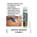 Profesyonel Kalite Silikon Seffaf 1 Adet