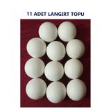 Profesyonel Langırt Topu 11 Adet, Langırt Masası Oyun Futbol Topları, 33 mm, 20 gr