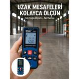 Profesyonel Lazer Metre Hassas Ölçüm ve Dijital Ekran Yeni Nesil - Lisinya