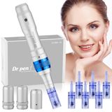 Profesyonel Microneedling Derma Kalem Dr.Pen Ultima A6, DermaPen Kiti Cilt Bakımı için - 6 paket Kartuş - (6x36 Pin).0,25 mm