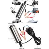 Profesyonel Mini Dalgıç Transfer Pompası – 12V/24V Uyumlu Mazot Sıvı Yağ Süt Aktarma Paslanmaz