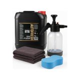Profesyonel Oto Yıkama Seti 5l Şampuan + Köpük Pompası + Mikrofiber Havlu + Sünger