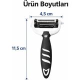 Profesyonel Paslanmaz Çelik Sebze Meyve Soyucu Ergonomik Tutma Saplı Kaymaz Kabuk Soyacağı Patates Havuç Elma Salatalık Kabak Için Çok Amaçlı Dayanıkl - Çok Renkli - Standart