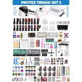 Profesyonel Protez Tırnak Seti - High Quality - Başlangıç Orta Ileri Seviye Ocean & Misyul Set-1
