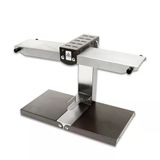 Profesyonel Raclette Peynir Eritici 1000W Elektrikli Peynir Isıtıcı Çift Taraflı Senkron Isıtma 300°C Sabit Sıcaklık Emniyet Anahtarı Catering 220V