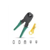 Profesyonel Rj45 Rj11 Rj9 Network Pensesi| Cat5 Cat6 Ethernet Kablo Sıkma, Kesme Ve Soyma Aparatı