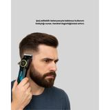 Profesyonel Saç Kesme Makinesi – 2000 Mah Şarjlı, LCD Ekranlı Midastech - 1