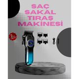 Profesyonel Saç Kesme Makinesi – 2000 Mah Şarjlı, Lcd Ekranlı Mir31770089