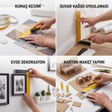 Profesyonel Sarı Metal Marangoz Gönyesi 90 Derece Dik Açı Ölçer, Alüminyum Tabanlı Çelik Gönye, Ahşap ve Sanayi İçin Cetvel