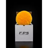 Profesyonel Seri 5'li - %100 Doğal Kuzu Postu Polisaj Keçesi Pasta Cila Ekipmanı (High Gloss&heavy Cut) - 130MM - SARI
