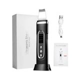 Profesyonel Skin Scrubber - Yüz Temizleyici - Cilt Bakım - Akne - Siyah Nokta -Ultrasonik Spatula - Ahşap
