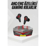 Profesyonel Tws Işıklı Kablosuz Bluetooth Kulaklık Kulaklığı - Çok Renkli