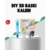 Profesyonel ve Hobi Için 3D Modelleme Kalemi - 02-Sarı