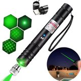 Profesyonel Yeşil Lazer Pointer - 10 Km Menzilli, Usb Şarjlı, 5 Modlu Astronomi Ve Kamp Lazeri