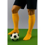 Profesyonel Yetişkin Futbol Maç Çorabı 40-45 Futbol Tozluk Halısaha Çorabı Hakem Kaleci Çorabı Konç - Sarı - 40 - 45