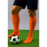 Profesyonel Yetişkin Futbol Maç Çorabı 40-45 Futbol Tozluk Halısaha Çorabı Hakem Kaleci Çorabı Konç - Turuncu - 40 - 45