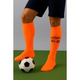 Profesyonel Yetişkin Futbol Maç Çorabı 40-45 Futbol Tozluk Halısaha Çorabı Hakem Kaleci Çorabı Konç - Turuncu - Turuncu - 40 - 45