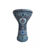 Profesyoneller Için Döküm Mısır Darbuka Ağırlık 3 Kg Iznik Çinisi Işlemeli