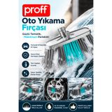 Proff Çizmeyen Yumuşak Kıllı Oto Yıkama Fırçası Başlığı Tüm Saplara Uyumlu Araç Yıkama Fırçası